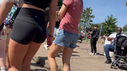 Candid ass 747