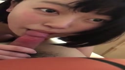 カップル主観フェラ
