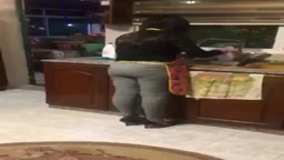 Arab candid ass