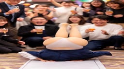 前転パンチラ (19)