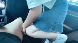 車の中で