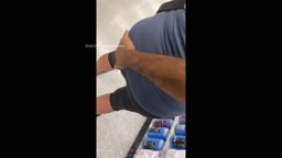 Encoxada Dickflash  Candid
