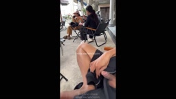 Encoxada Dickflash  Candid