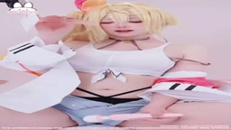 Vコスプレ 潮吹きオナニー