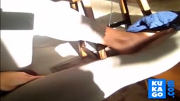Muscular MILF Shows Off Her Big Clit