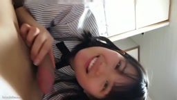笑顔がカワイイ女の子のフェラチオ流出