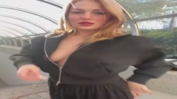 Crazy footbridge masturbate