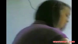Amateur Asian Couple's Warm-Up Session