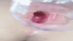 （無）素人　オナニー後　膣内