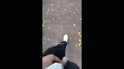 Encoxada dickflash encojoin