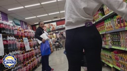 Hot Ass Girl at the Market