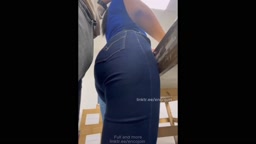 Encoxada dickflash candid