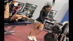 Candid gym 4
