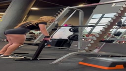 Candid gym 5