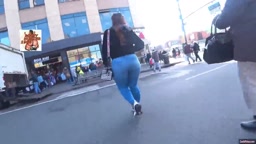 Big Perfect Ass Latina in Jeans
