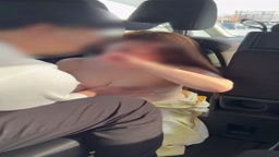 車内フェラ