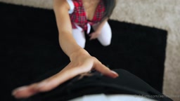 Raya Steele 　フェラ顔射