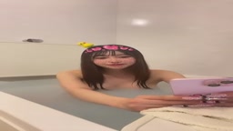 風呂配信　乳首　２