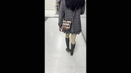 Encoxada dickflash candid