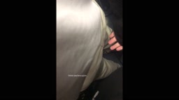 Encoxada dickflash candid