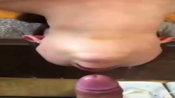 「み⚪︎子」口をオナホにされながらオナニー