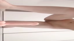 ディルドフェラ→騎乗位オナニー
