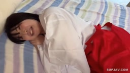 巫女の姿がカワイイ巨乳の彼女(ひまり)