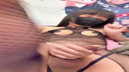 男の娘　オナニー　ショート　別角度