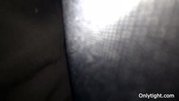 Encoxada bus cum on ass