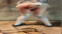 野外 露出 潮吹き②
