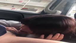 車内フェラ