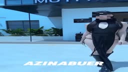 azinabuer シースルー露出