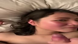 顔射