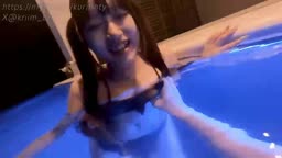かわいいツインテ巨乳ちゃん 生ハメガン突き中出し myfans