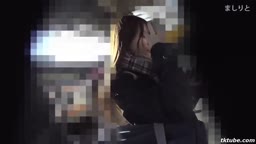 電車 キュート〇Kにイタズラして家まで追跡