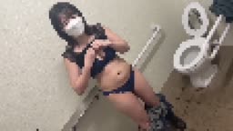 公衆便所で援交SEXするJD