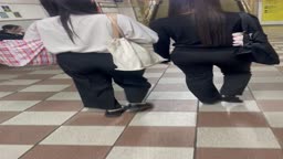2人OLお尻