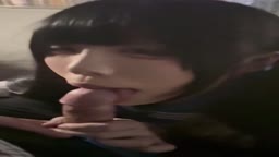 野外で主観フェラ