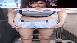 Tifa Cosplay 男の娘