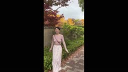 ノーブラ散歩_専業主婦