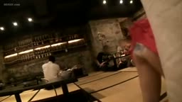 【JAV】居酒屋でイタズラ