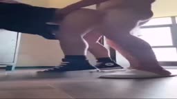 学校の階段でハメ撮り