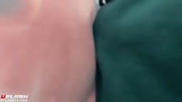 Encoxada lil fat ass in public