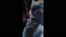 Encoxada dickflash candid