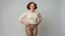 パンストセーター外国人 (9)
