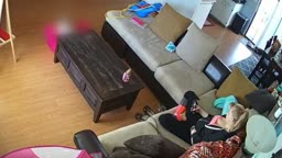 Mom couldn't wait til nap time