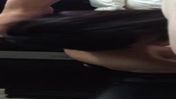黒髪セフレのフェラ