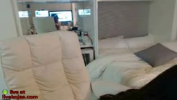 Korean hot busty camgirl shows her big tits