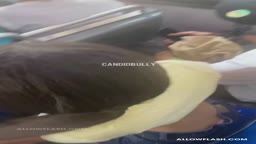Hot brunette dick touching, She liked it