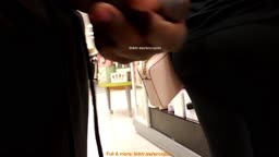 Encoxada dickflash candid